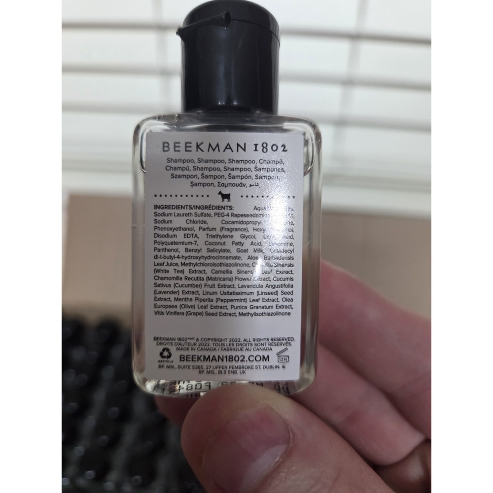 Beekman 1802 Fresh Air Shampoo Lot of (100) 1oz Bottles - 100 Total Ounces - Picture 3 of 4